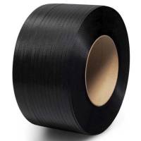 Strapbånd PP sort 12x0,6mm ø200mm 3000m E51000 sort