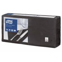 Tork servietter 33x33cm 1/4 fold 3-lags 18405 sort, 1500 stk