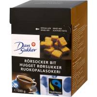 BKI hugget rørsukker 500g Fairtrade