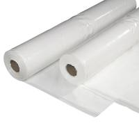 Afdækningsplastik PE 2 meter x 50 meter 0,15mm hvid