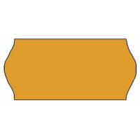 Meto etiket 26x12mm frostlim 5 fluoriserende orange, 1500 stk