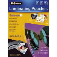 Fellowes lamineringslommer A3 80 mic gloss