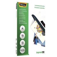 Fellowes lamineringslommer A4 100 mic blank