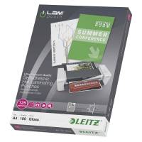 Leitz lamineringslommer A4 125mic selvklæbende bagside