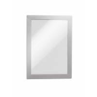 Durable Duraframe A5 magnetisk ramme med magnetisk lukning sølv
