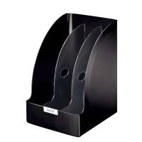 Leitz A4 Plus Jumbo tidsskriftssamler sort 