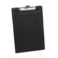 Bantex clipboard med forside A5 sort 