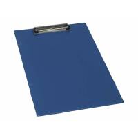Bantex clipboard A4+ landscape med wireclip blå