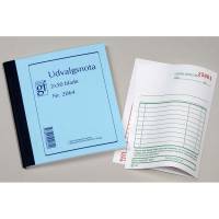 Udvalgsnota 2064 148x200 mm med kopi