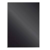 Fellowes for og bagside i karton 250g A4 sort