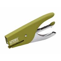 Rapid S51 hæftetang soft grip grøn, 15 ark