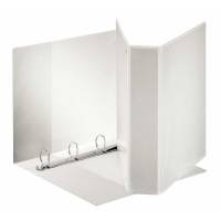 Esselte indstiksringbind maxi A4+ 60mm 4D-ring 86mm ryg 55299 hvid