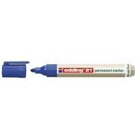 Edding 21 Ecoline marker permanent blå