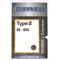Reiner stempelpude i box b6 type 2 6 cifre sort