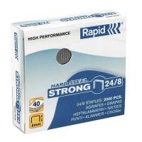 Rapid Strong 24/8 hæfteklammer kobber, 2000 stk