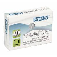 Rapid hæfteklamme 21/4 galvaniserede, 1000 stk