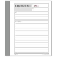 Mayland følgeseddelbog 3x50 blade 108x150mm