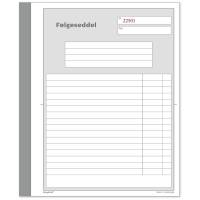 Mayland følgeseddelbog 3x50 blade 148x200mm