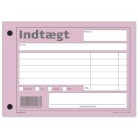 Mayland indtægtbilag 100x148mm rød
