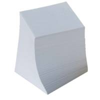 Kubus refill limet med 700 ark 9x9x9 cm hvid