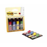 Post-it indexfaner smalle 11,9x43,2mm 4 farver