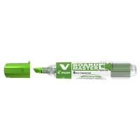 Pilot BeGreen Master V-Board whiteboardmarker med skrå spids grøn