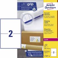 Avery L7168-100 etiketter med QuickPEEL og Ultragrip 199,6x143,5mm