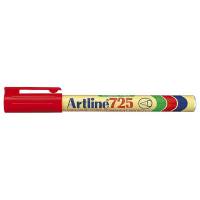Artline EK725 marker permanent 0,4mm spids rød