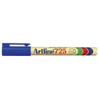 Artline EK725 marker permanent 0,4mm spids blå