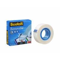 Scotch Magic tape 811 19mmx33m usynlig og flytbar