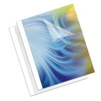 Fellowes limindbindingsomslag A4 4mm hvid 