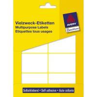 Avery etiketter 54x35mm 3337 hvid