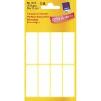 Avery etiketter 50x19mm 3079 hvid