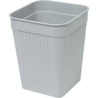 Orth papirkurv firkantet 321x260x260mm 14 liter plast, grå
