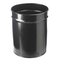 Twin metal papirkurv 20 liter højde 365mm sort