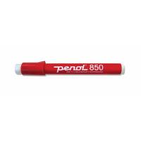 Penol Whiteboardmarker 850 2-5mm med 2-5mm skrå spids rød