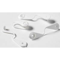 Propac plastclips 9865/13858 hvid