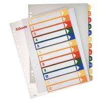 Esselte register PC printbar PP 1-12 maxi
