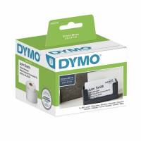 Dymo navneskilt 51x89mm aftagelig S0929100 hvid
