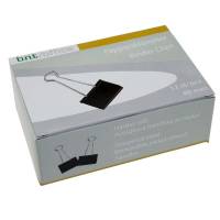 Office papirklemme Foldback 40mm sort stål