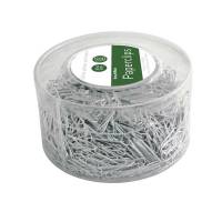 Office papirclips 26mm blanke, 1300 stk