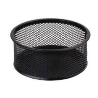 Clipsholder MESH design metal 50x90mm sort