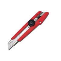 NT Cutter hobbykniv L-500 rød 18mm med Grip & Auto-Lock