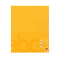 Bantex skolehæfte 17x21cm ulinjeret 32 sider 70g gul
