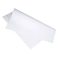 Stikdug af glat papir 60x70cm 90g hvid, 250 stk