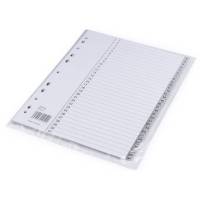 Office plastregister PP A4 1-31 gr&aring;