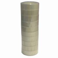 Q-line kontortape PP 15mm x 33 meter klar