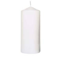 Bloklys 72 timer 8x15cm hvid