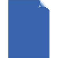 Fellowes plastforside A4 200mic transparent blå