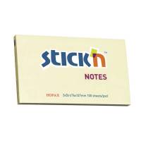 Stick'N notes selvklæbende 76x127mm gul 